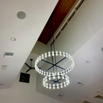 Archette Two-Tier Round Chandelier 60"