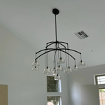 Hemival Round Chandelier 48"