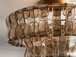 Ghiaccio Glass Flush Mount