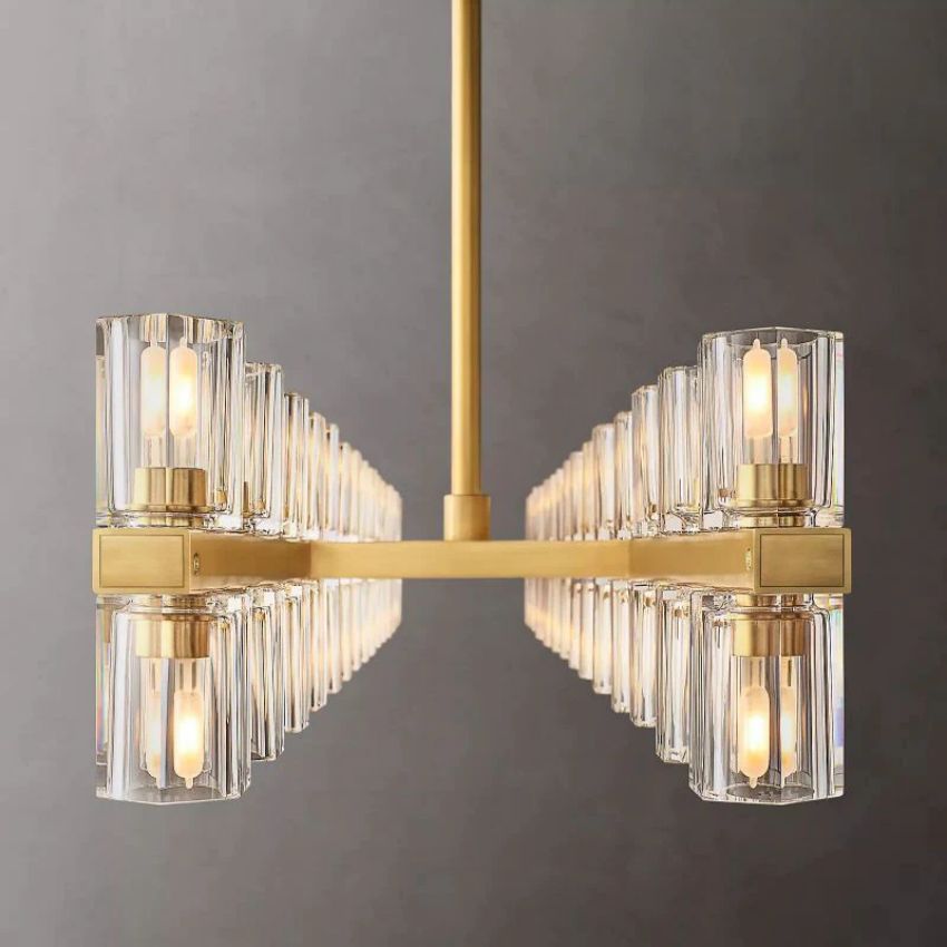 Archette Rectangular Chandelier 54"