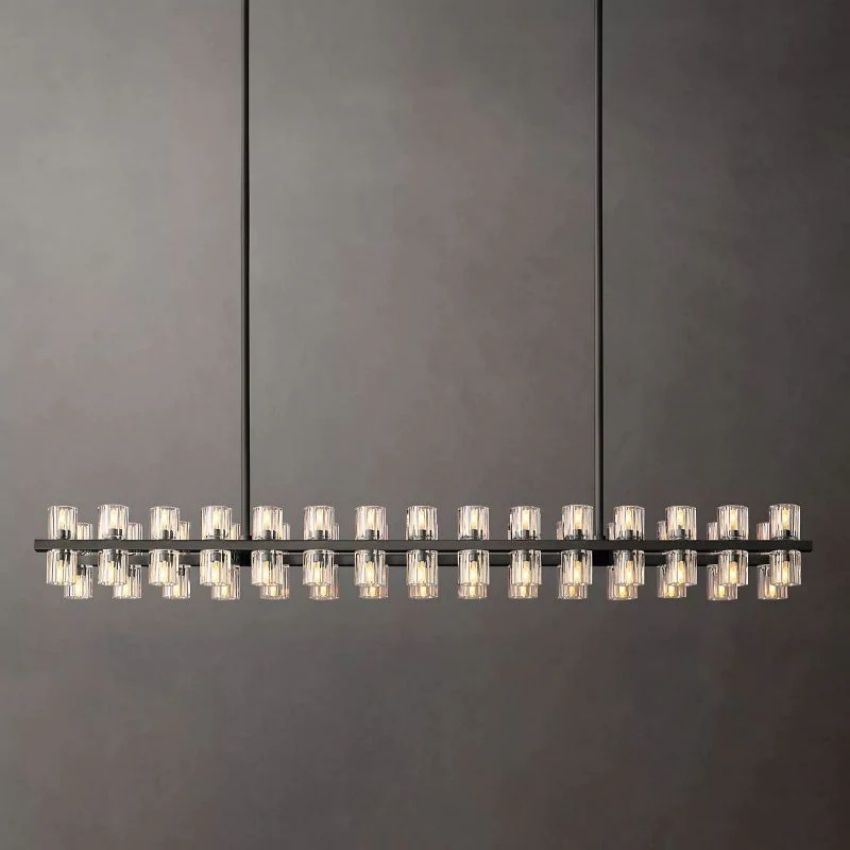 Archette Rectangular Chandelier 54"