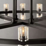 Archette Two-Tier Round Chandelier 60"