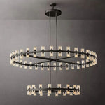 Archette Two-Tier Round Chandelier 60"