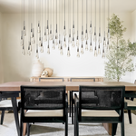 Soltaire Linear Chandelier