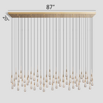 Soltaire Linear Chandelier