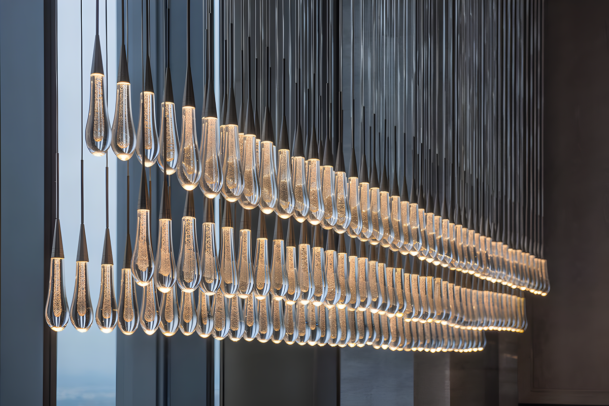 Soltaire Linear Chandelier