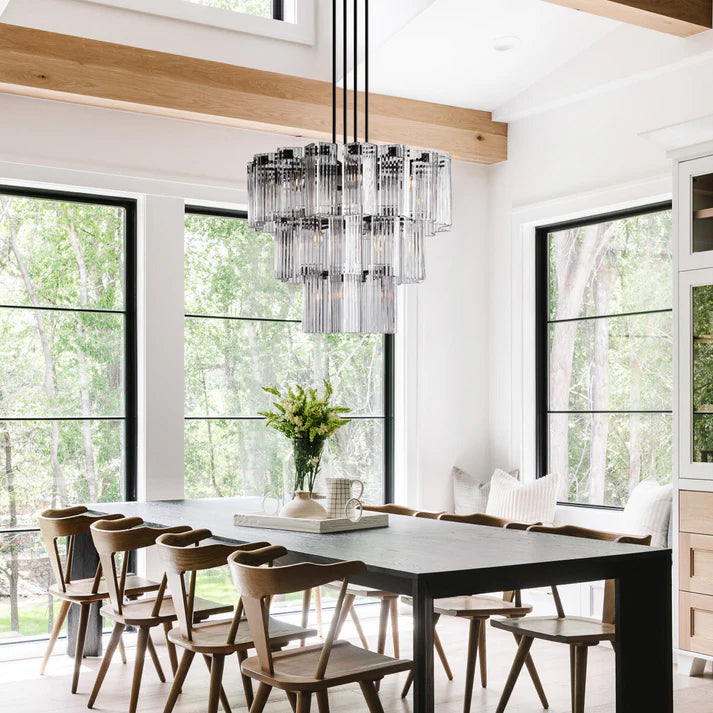 Delsie Tiered Round Chandelier