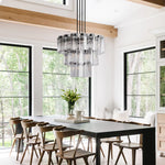 Delsie Tiered Round Chandelier