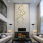 Angle Cluster Chandelier
