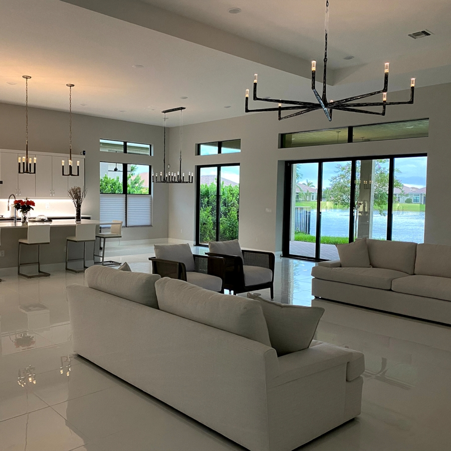 Tharous Linear Chandelier 54"