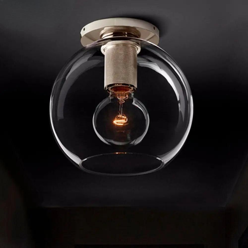 Utivence Globe Flush Mount