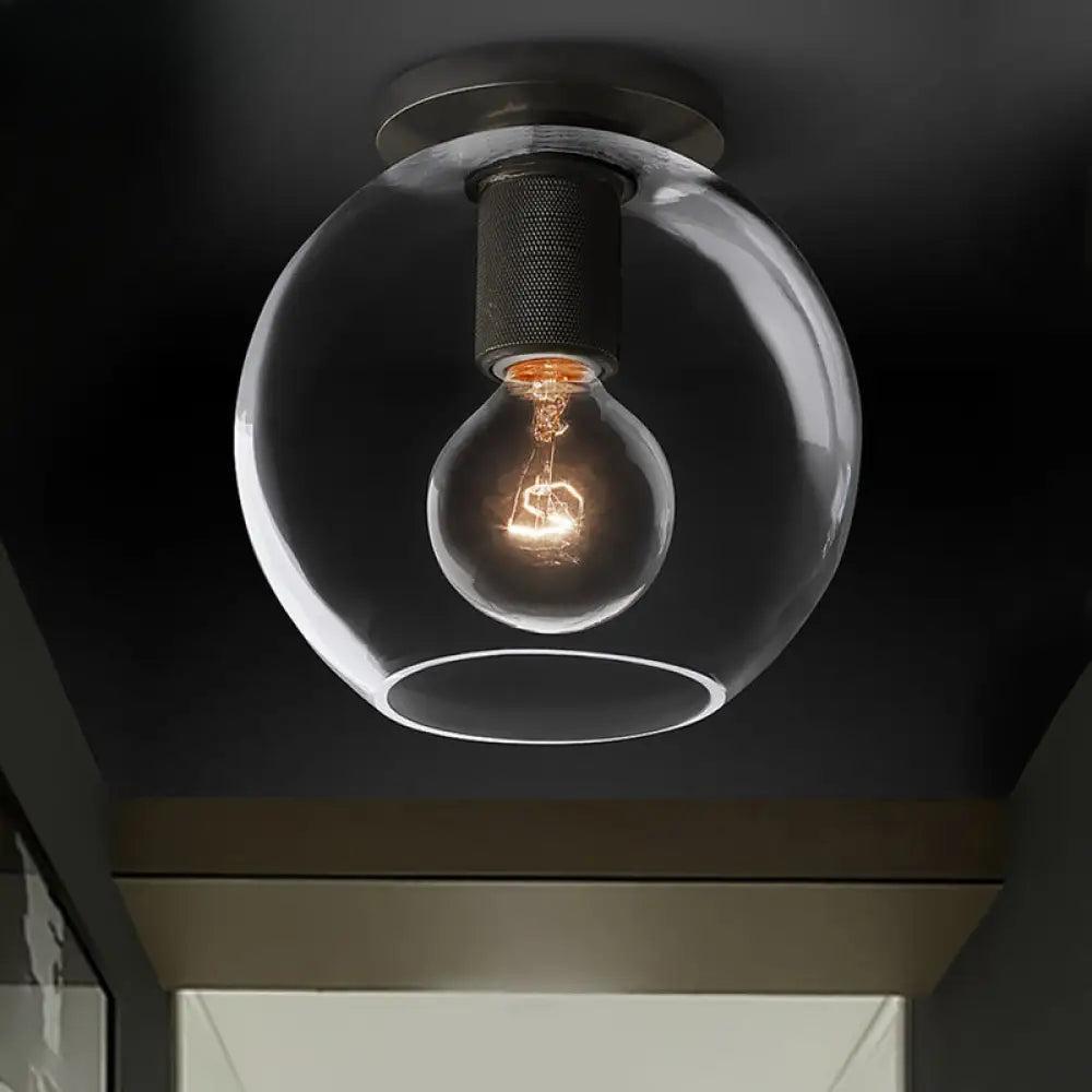 Utivence Globe Flush Mount