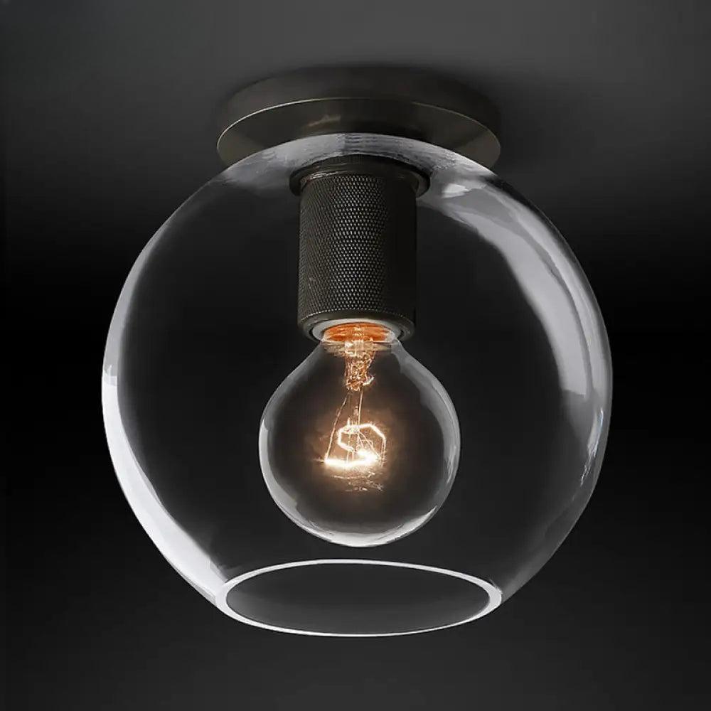 Utivence Globe Flush Mount