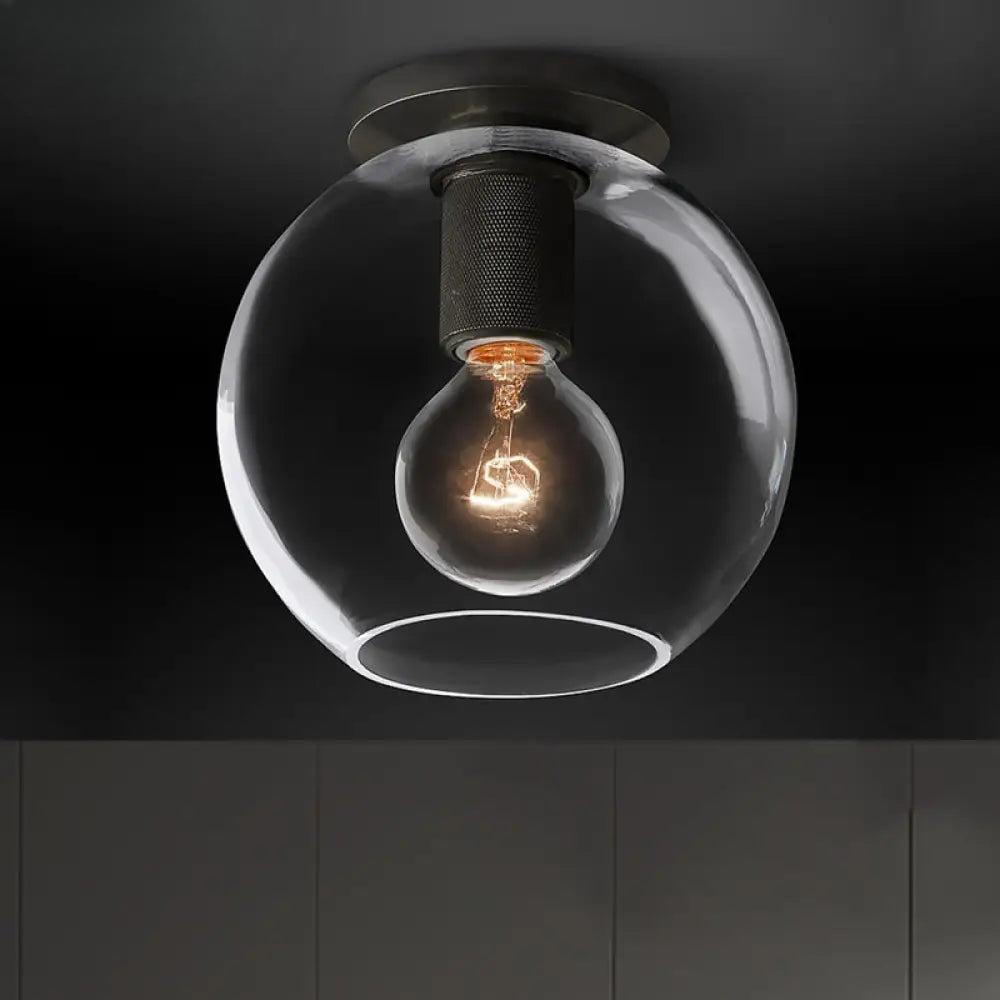 Utivence Globe Flush Mount